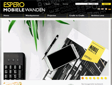 Tablet Screenshot of espero.nl